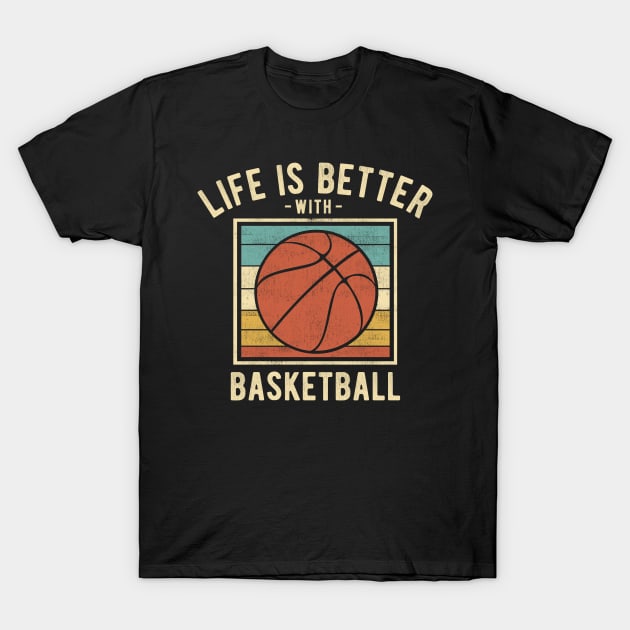 Basketball Sayings -  Retro Funny Basketball Lovers Gift T-Shirt by DnB